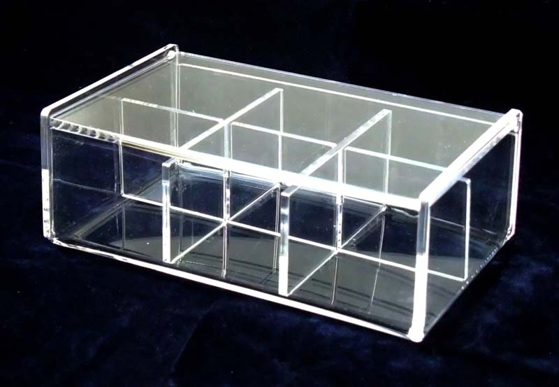 scatola confettata plexiglass
